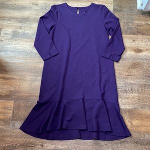 Small *NWT* high low blackberry dress!